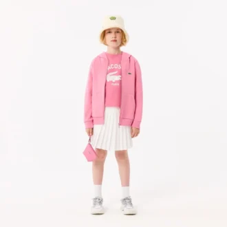 Çocuk Polar Fermuarlı Kapüşonlu Sweatshirt
