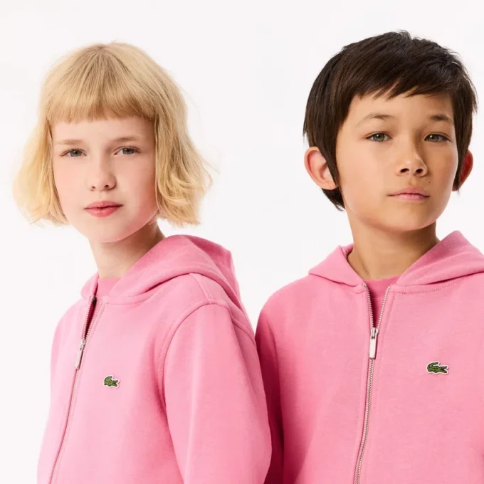 Çocuk Polar Fermuarlı Kapüşonlu Sweatshirt