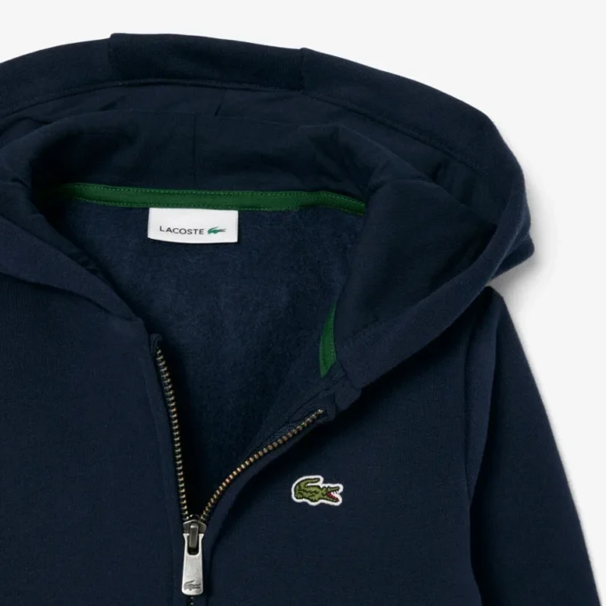 Çocuk Polar Fermuarlı Kapüşonlu Sweatshirt