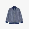 Çocuk Yüksek Yakalı Fermuarlı Paris Monogram Sweatshirt