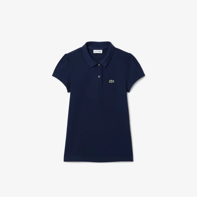 Çocuklar İçin Dalgalı Yakalı Mini Piqua Polo Tişörtü
