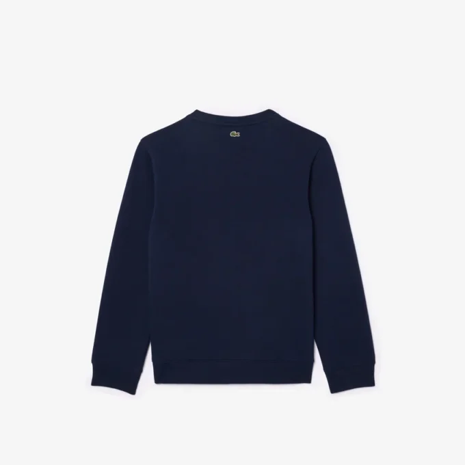 Çocuklar İçin Timsah Desenli Polar Sweatshirt