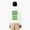 Çoklu Desenli Polar Kapüşonlu Sweatshirt