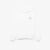 Çoklu Desenli Polar Kapüşonlu Sweatshirt