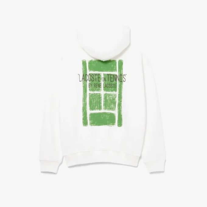 Çoklu Desenli Polar Kapüşonlu Sweatshirt