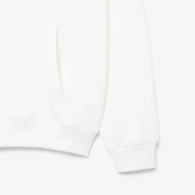 Çoklu Desenli Polar Kapüşonlu Sweatshirt