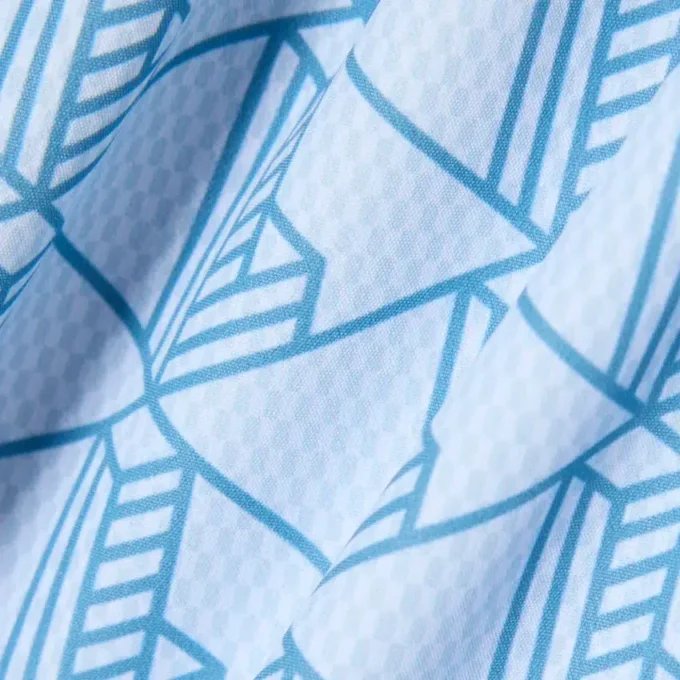 Orta Uzunlukta Monogram Desenli Plaj Giyim Bokserleri