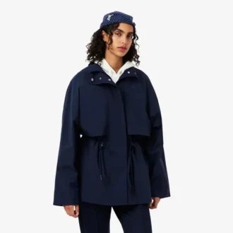 Orta Uzunlukta Su İtici Oversized Parka