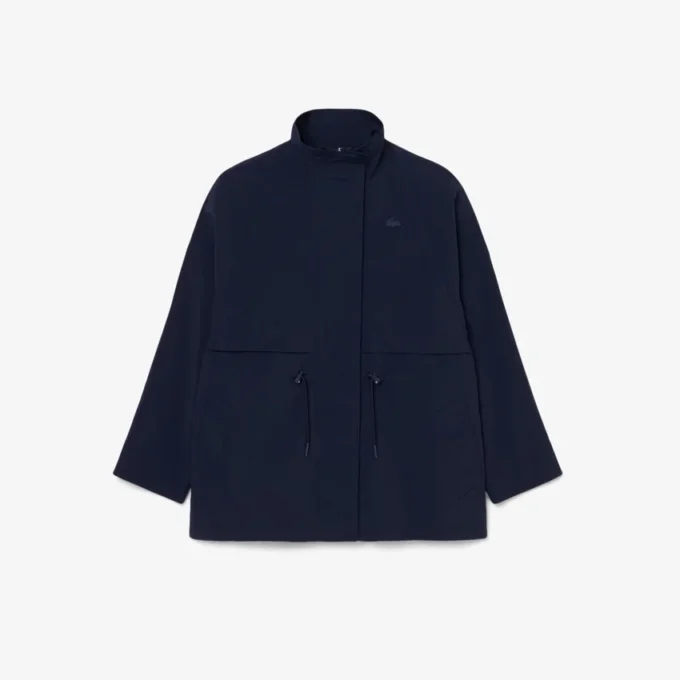 Orta Uzunlukta Su İtici Oversized Parka