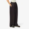 Oversize Elastik Saten Pantolon