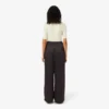 Oversize Elastik Saten Pantolon