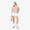 Oversized Çift Yüzlü Jersey Sweatshirt