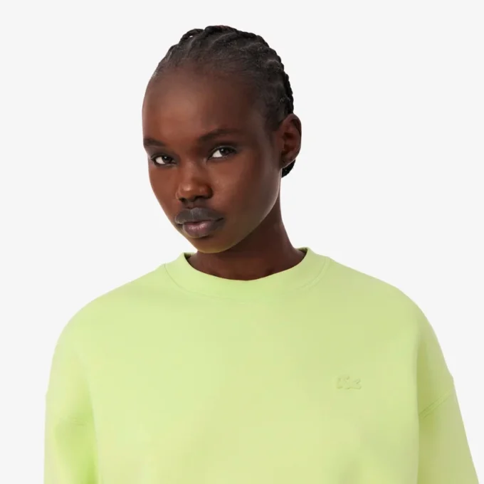 Oversized Çift Yüzlü Jersey Sweatshirt