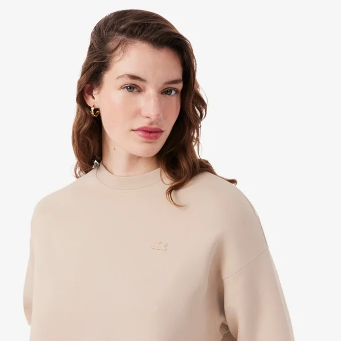 Oversized Çift Yüzlü Jersey Sweatshirt
