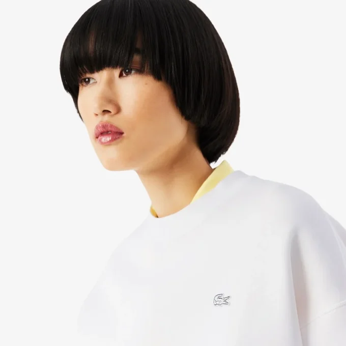 Oversized Çift Yüzlü Jersey Sweatshirt