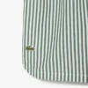 Oversized Çizgili Poplin Pijama Takımı