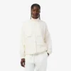 Oversized Keten Blend Eşofman Ceketi