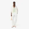 Oversized Keten Blend Eşofman Ceketi