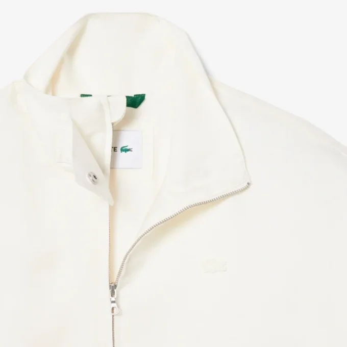 Oversized Keten Blend Eşofman Ceketi