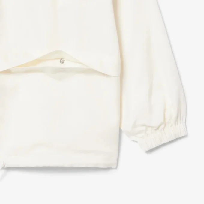 Oversized Keten Blend Eşofman Ceketi