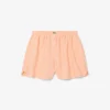 Oversized Keten Blend Şort