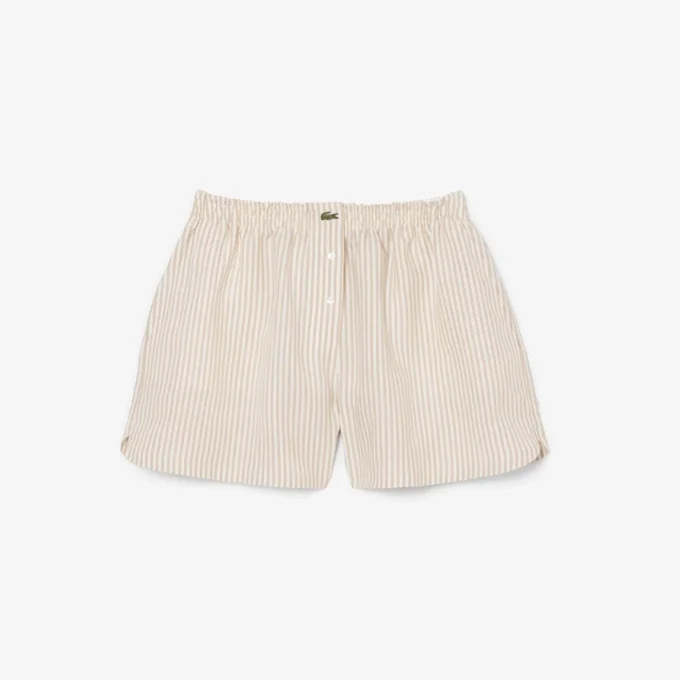 Oversized Keten Blend Şort
