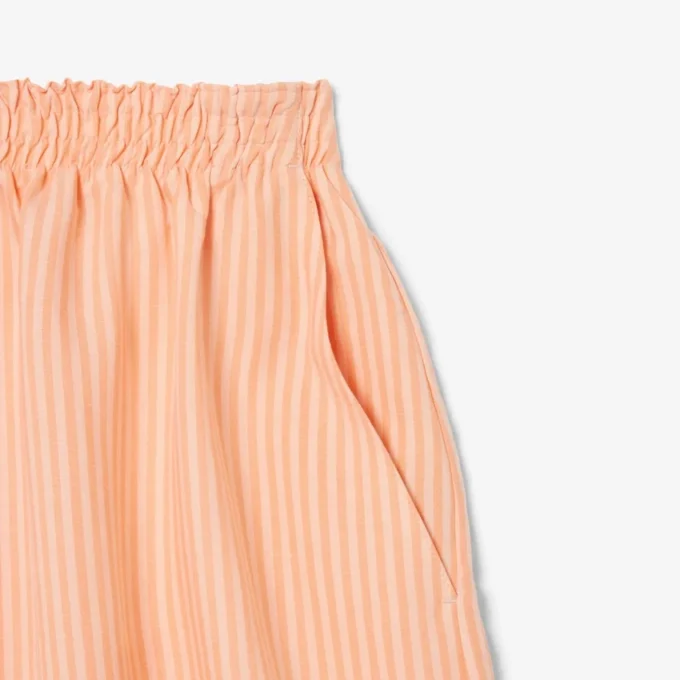 Oversized Keten Blend Şort