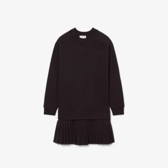 Oversized Pamuklu Sweatshirt Elbise