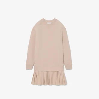 Oversized Pamuklu Sweatshirt Elbise