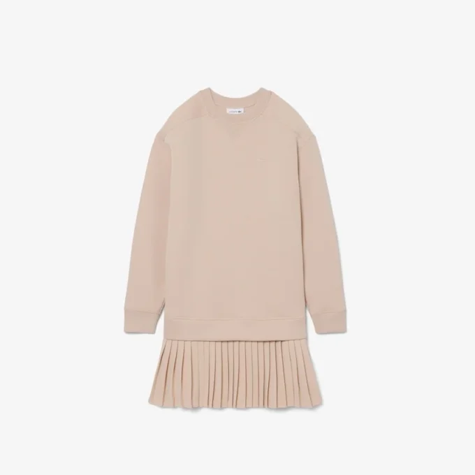 Oversized Pamuklu Sweatshirt Elbise