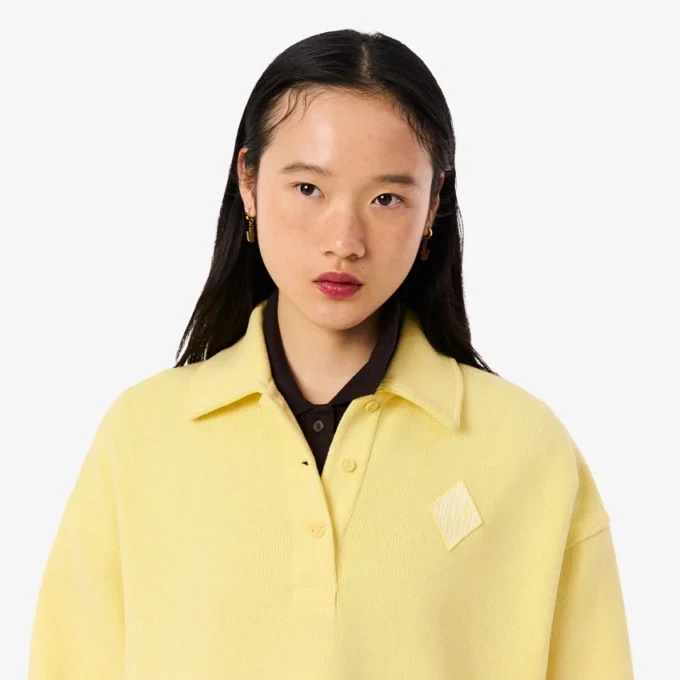 Oversized Ribana Polo Sweatshirt