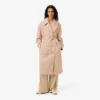 Oversized Su Geçirmez Trençkot