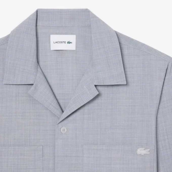 Oversized Yün Blend Overshirt