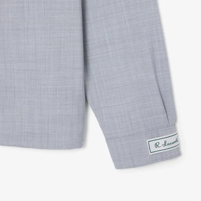 Oversized Yün Blend Overshirt