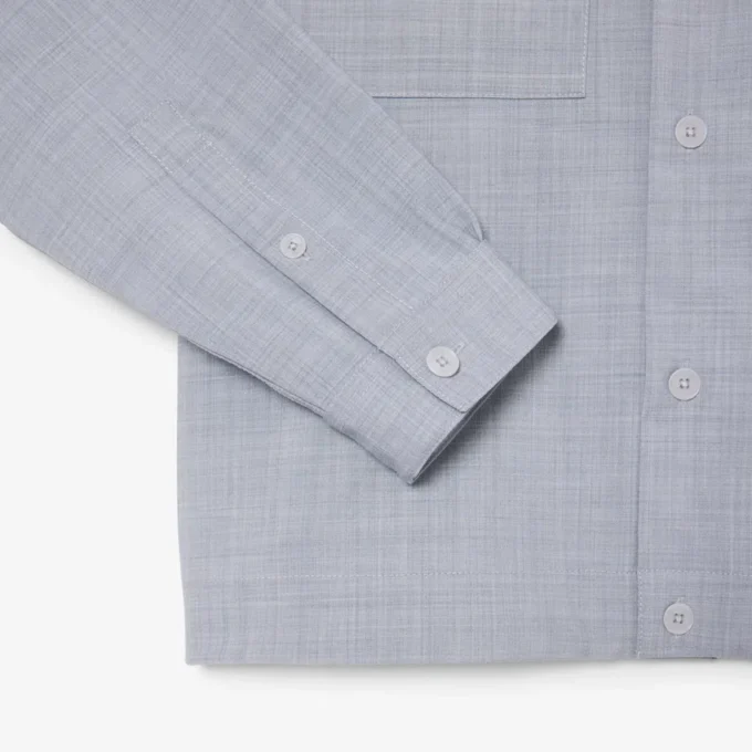 Oversized Yün Blend Overshirt