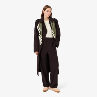 Oversized Yün Blend Pantolon