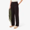 Oversized Yün Blend Pantolon