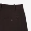 Oversized Yün Blend Pileli Bermuda Şort