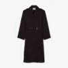 Oversized Yün Blend Trençkot