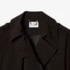Oversized Yün Blend Trençkot