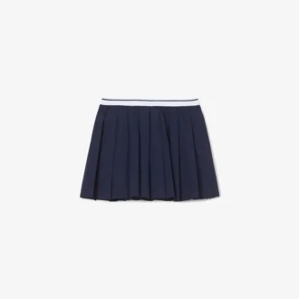 Oxford Pamuklu Pileli Etek
