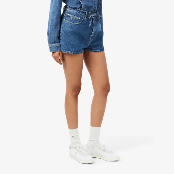 Pamuklu Denim Şort