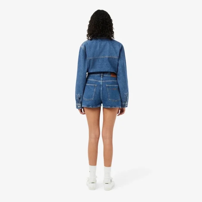 Pamuklu Denim Şort