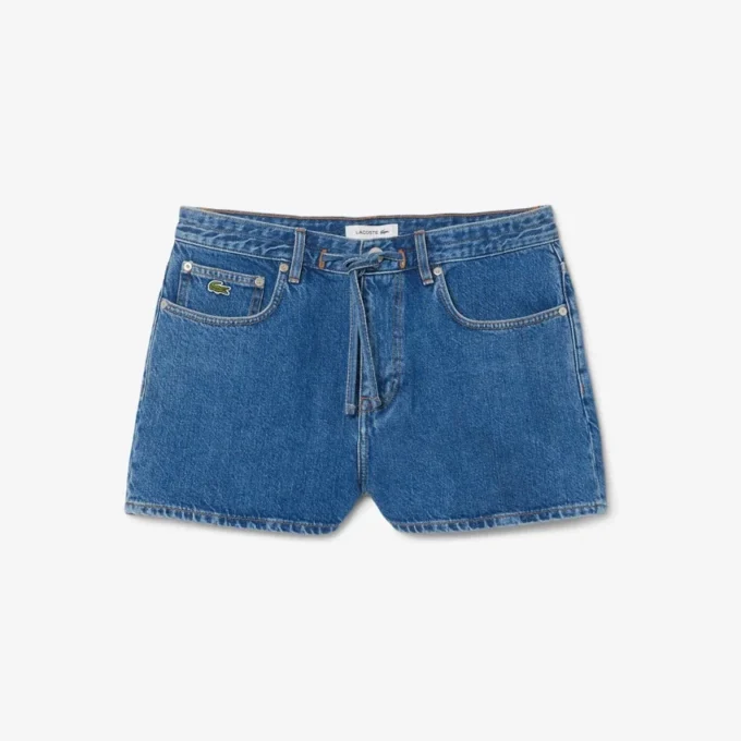 Pamuklu Denim Şort