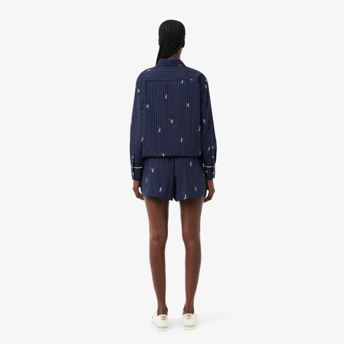 Pamuklu Poplin Boxer Şort