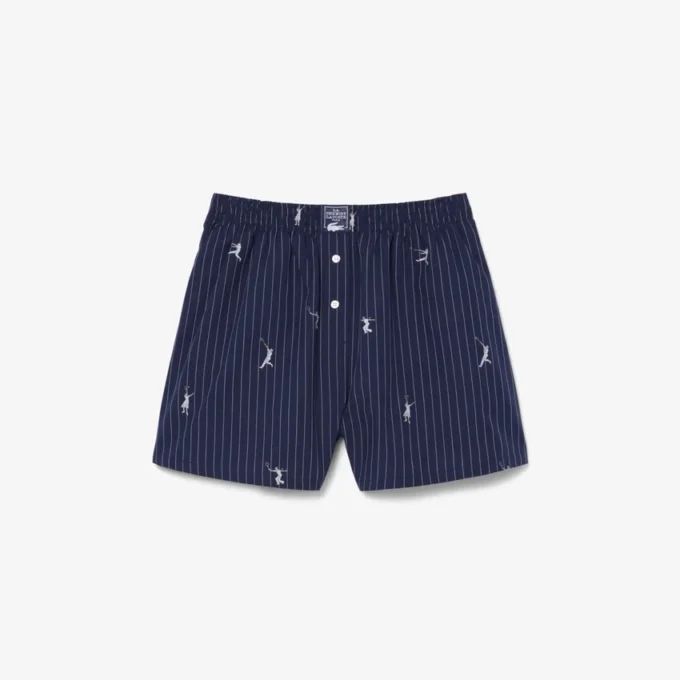 Pamuklu Poplin Boxer Şort