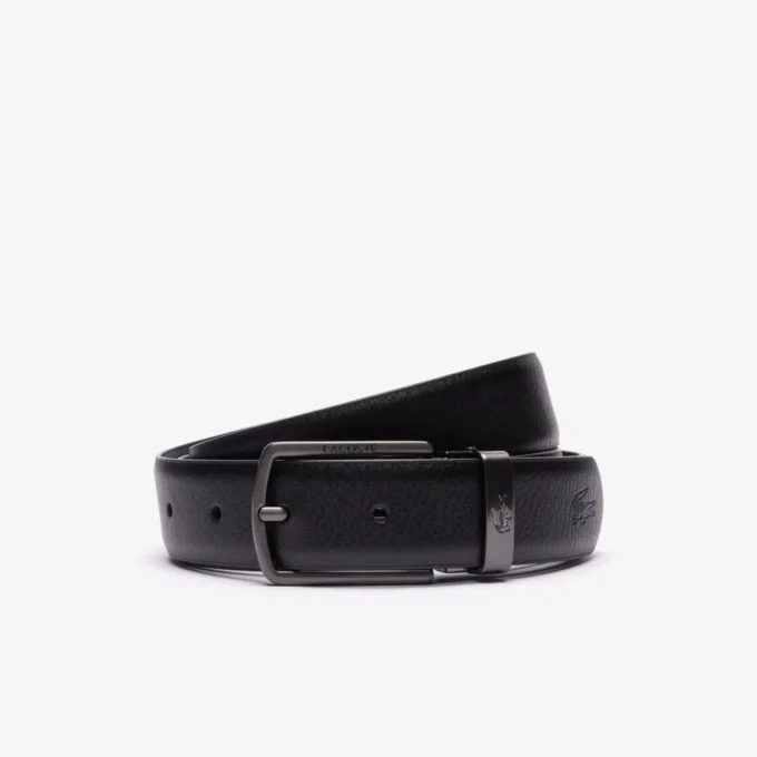 Pürüzsüz Deri Kemer ve Toka Hediye Seti