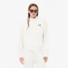 Rahat Kesim Fermuarlı Rozetli Sweatshirt