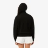 Rahat Kesim Fermuarlı Rozetli Sweatshirt