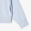 Rahat Kesim Fermuarlı Rozetli Sweatshirt
